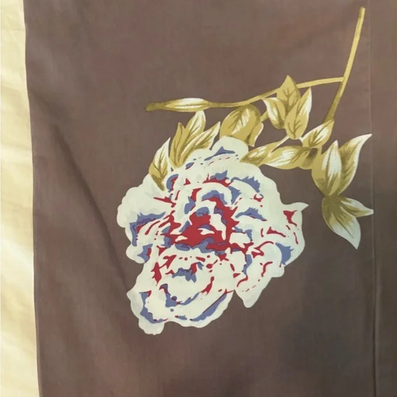 Johnny Was Printed Trousers with a Paperbag Waist - Picture 2 of 11